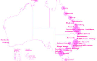 Australia fastest growing regional towns opportunity for home care franchise